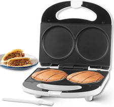 Doppia Pancake Maker, Padella per Pancake, Piastra per Crepes, Piastra per Panca