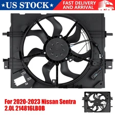 Cooling Fans Assy 214816LB0B OEM for 20-2024 Nissan Sentra S SR SV L4 2.0L Sedan