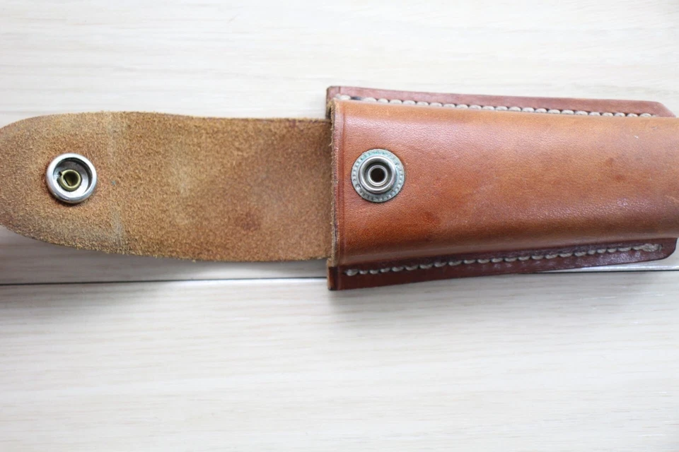 Нож с фиксированным лезвием G. Sakai Classic Hunter ATS-34 Япония с ножнами почти как новый D56 - Изображение 4 из 4