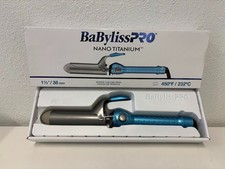 BaBylissPRO Nano Titanium 1 1/2" Spring Curling Iron BNT150S