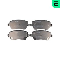 Bremsbelagsatz Scheibenbremse Optimal BP-12567 FüR Nissan E12 Note Micra 5 K14 4