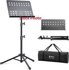 Vekkia Sheet Music Stand-Metal Professional Portable with Carrying Bag
