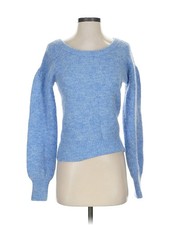 Intermix Women Blue Pullover Sweater P