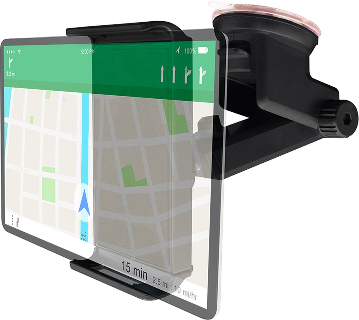 Support tablette voiture pare-brise pour voyages en famille et vacances
