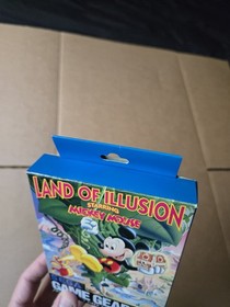 Land of Illusion Starring Mickey Mouse (Sega Game Gear, 1993) Complete CIB 