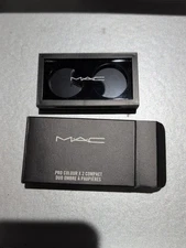 MAC Pro Colour x 2 Compact Refill Palette Empty Compact NIB Guaranteed Authentic