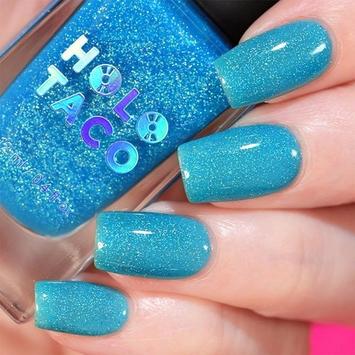 NIB "Be Kind Rewind" RETIRED Holo Taco Nail polish