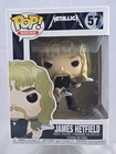 Funko Pop Rocks METALLICA James Hetfield #57 W/Protector NEW VAULTED