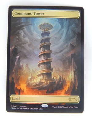 Magic the Gathering TCG - 2025 WPN Promo 0002 Land - COMMAND TOWER