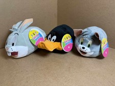 3 Cartoon Heroes Looney Tunes Plush 6” Teddy Daffy Duck,tom and jerry,Bugs Bunny