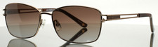LIZ CLAIBORNE L583/S 09QHA Brown Womens Rectangle Sunglasses 56-16-135 B:37