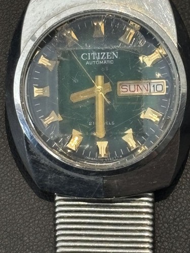 Working CITIZEN AUTOMATIC 21 JEWELS Automatic Watch