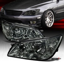 Fit 2001-2005 Lexus Is300 Smoke Headlights Head Lamps Assembly Leftright 01-05 Fit 2001-2005 Lexus Is300 Smoke Headlights Head Lamps Assembly Leftright 01-05