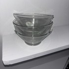 Vintage Y2K Set of 3 Glass Tea Light Candle Holders — photo 4