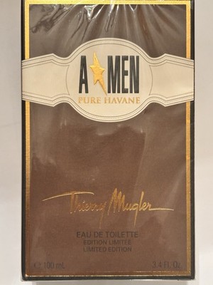 Thierry Mugler A*Men Pure Havane EDT 100ml 3.4oz Sealed Box Rare