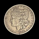 1891 - P Morgan Silver Dolllar