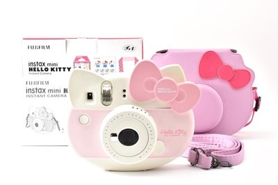 [Almost Unused] Fujifilm Instax Mini Hello Kitty Cheki Pink Instant Camera Fr JP