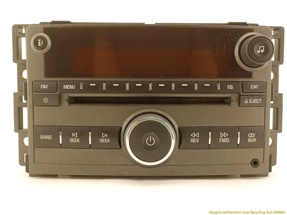 Equipo de audio Pontiac Solstice radio estéreo AM FM reproductor de CD compatible con 2006-2008 06 Foto 2 de 4