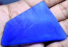 116.30 CT Natural Blue Chalcedony Brazilian Superb Untreated Slab   