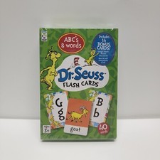 Dr. Seuss Flash Cards 40 Cards Ages 3 