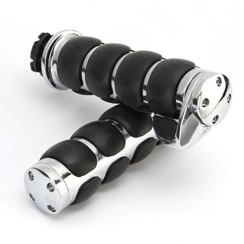 1" Hand Grips +Throttle Boss For Harley Davidson Road King Classic FLHRC FLHRS - Picture 10 of 12
