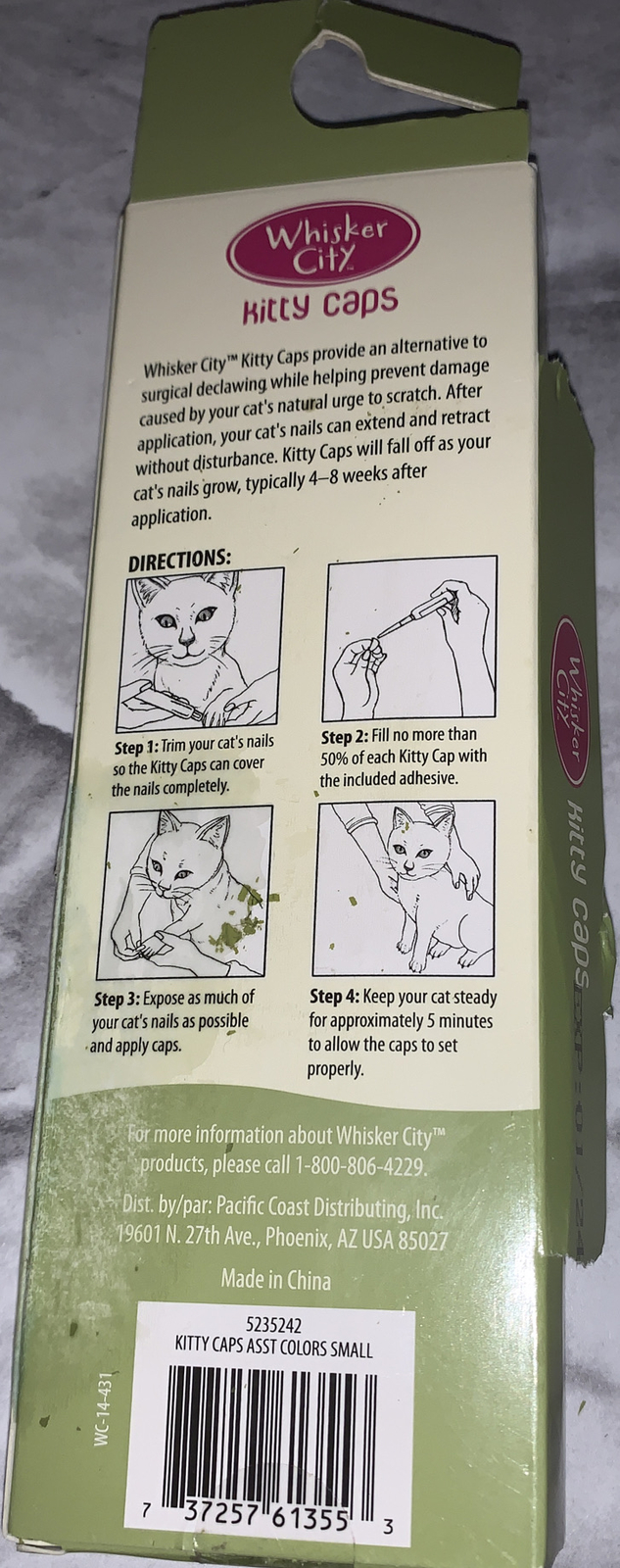 whisker city nail caps