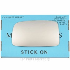 Left passenger side Wing mirror glass for Mitsubishi Lancer Evo 01-07