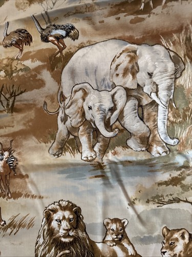 Fabric 100% cotton 1 and 1/2 yards timeless treasures wild