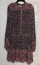 Spell & The Gypsy   Boho  Dress Bohemian Side Pockets Medium