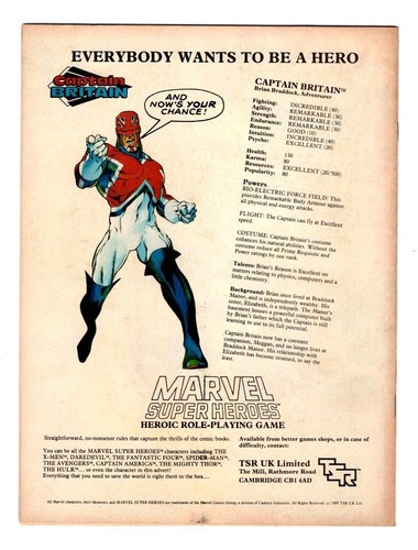 Captain Britain #13 1986 FN/VF (7.0) 1st App Betsy Braddock As Captain Britain* - Picture 2 of 2