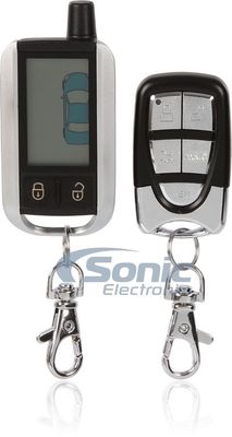 Crimestopper SP-302 Deluxe 2-Way Alarm and Keyless Entry System with LCD Pager