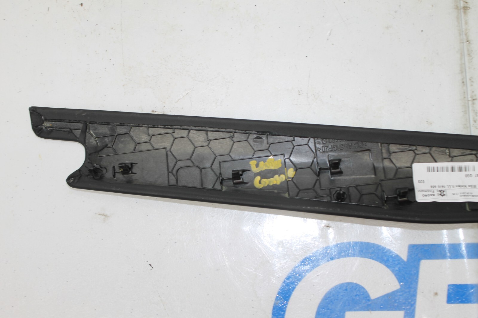 15-20 LAMBORGHINI HURACAN LH LEFT DRIVER CENTER CONSOLE SIDE TRIM 4T0863487