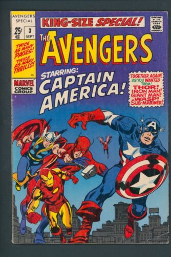AVENGERS ANNUAL #3 VG/FN 5.0