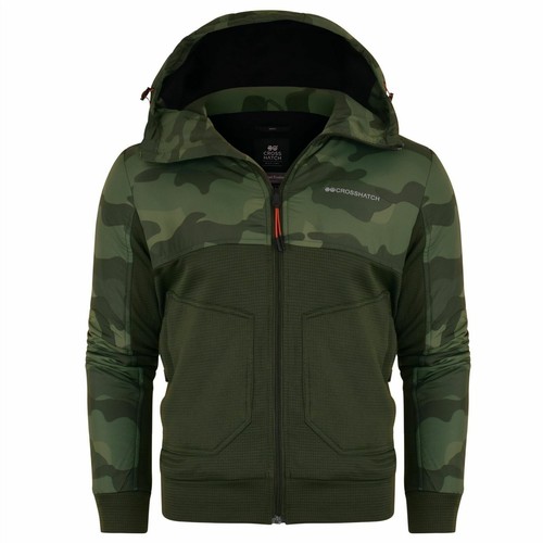 crosshatch camo hoodie