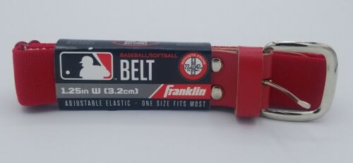 Baseball Softball Regulowany elastyczny pasek Franklin Sports 22-42" Czerwony szerokość 1,25 cala - Zdjęcie 1 z 9