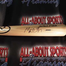 Mallex Smith Authentic Signed Pro Style Baseball Bat Autographed JSA.