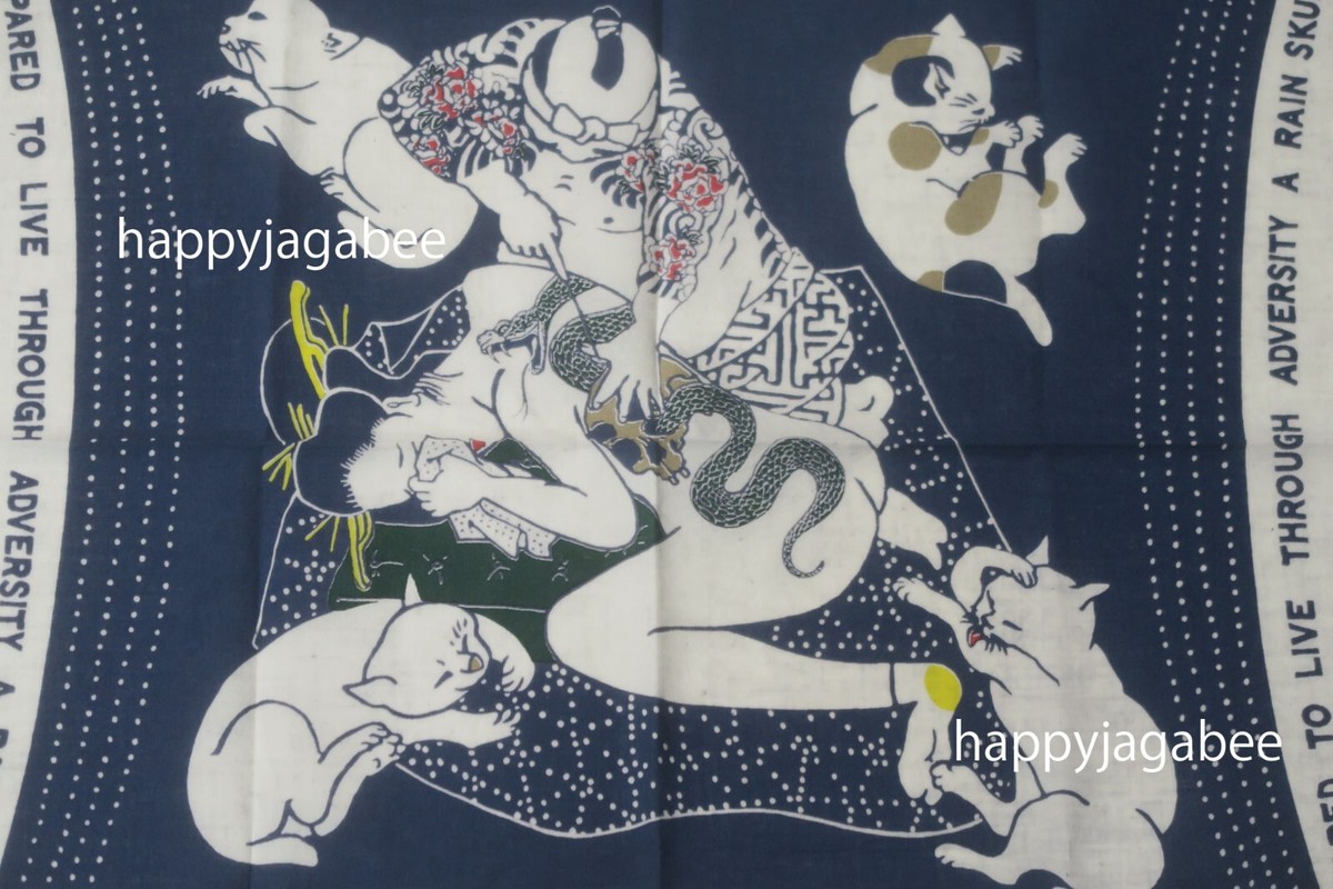 Kapital Bandana RAIN SKULL NO WOMAN NO CRY Navy K2209XG500EK