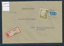 108177) Reco-Brief 1954, RZ 24b Innien, EF 70PF Heuss