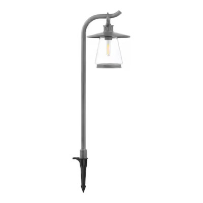 HB Gavinton Low Voltage Pewter Hardwired Weather Resistant LED Path Light OB