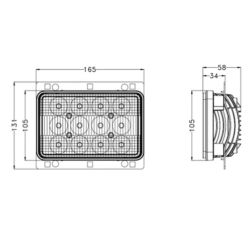 6 lights Kit LED Light For John Deere 6015-6020-6030-6L-7030 Series 7230 6430 - Picture 7 of 12