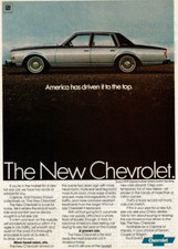 1978 Vintage Print Ad The New Chevrolet Caprice Impala America has driven to top