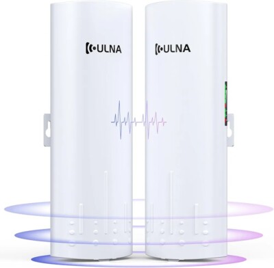 ULNA 5.8G 3KM Long Range Gigabit Point to Point Wifi Outdoor CPE Wireless Bridge