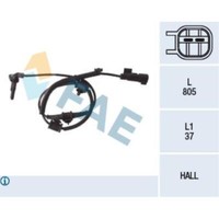 FAE Sensor DrehzahlfüHler Vorne FüR Opel Insignia A Caravan G09 Brandneu