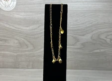 Charm Anklet Bracelet Ankle 10 Inch Beach Boho Festival Fashion Jewelry Used