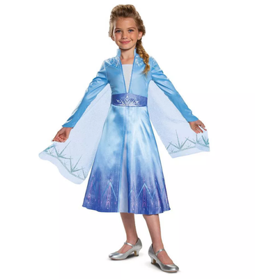 Elsa Deluxe Halloween Costume - Size 