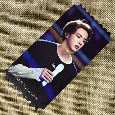 BTS  MAP OF THE SOUL ON:E  DVD　JIN BTS JIN [Map of the Soul ON:E DVD] Official Hologram Ticket