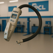 PCL DAC404 ACCURA® MK4 Digital Tyre Inflator 0.53 m 21" Hose Clip-On Connector