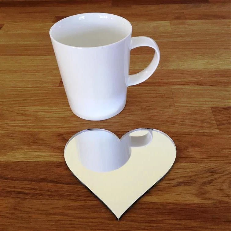 I Love Heart Chemistry - Plastica trasparente sottobicchiere