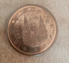 5 Euro Cent 2009 Spain Spain Divisional 2^ Spanish Issue Coin Cents