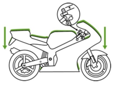 Kit D'abaissement Ajustable Pour Kawasaki Ninja 1000 (2011-2019) - Pro-Tek, Réglable Jusqu'à 4 Pouces